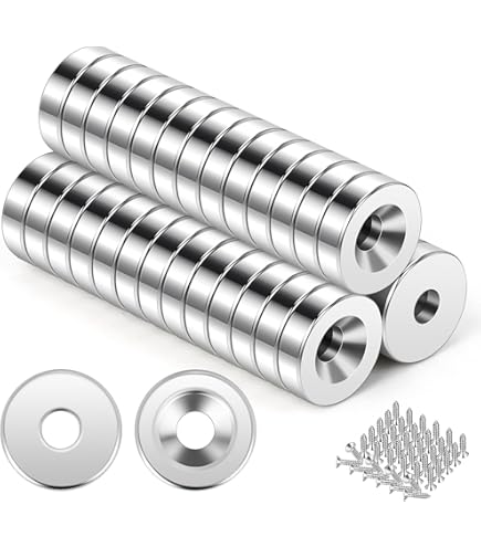 12 Calamite Al Neodimio ITALFIT - Gambo Filettato M4, Forza 9kg, Per Industria E Fai Da Te