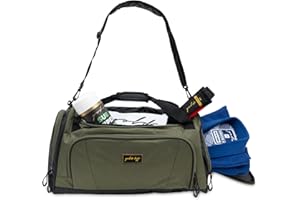 Gold BJJ Jiu Jitsu Seesack – wasserdichte Tasche für verschwitzte Gi, Rashguard oder Schuhe – die perfekte Reisetasche für Kampfsportausrüstung, Boxen, MMA und mehr