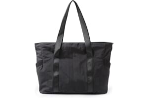 bagsmart Damen Umhängetasche Handtasche Yogatasche, Große Einkaufstasche, Wasserdicht Multi-Pocket Schultergurt Tragetasche für Arbeit Reisen Shopping Schule Yoga