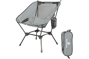 ROCK CLOUD Ultra Lightweight Chair Camping Compact Folding Chairs Portable with Carry Bag for Outdoors Garden Hiking Fishing Picnic BBQ Beach