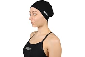 DRUNA Cuffia in silicone per capelli lunghi, cuffia in silicone, cuffia per piscina, cuffia per nuoto