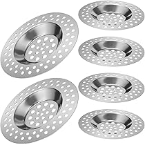 Filtro Lavandino Pop-Up Acciaio Inox - Set 2 Pezzi 33x50mm | Per Cucina, Bagno E Vasca - Foto 5