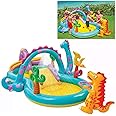 Intex Dinoland Play Center Slide&Pool?Multi-Color?57135