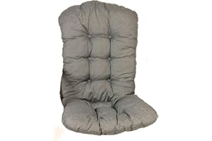 Rattani Polster für Schaukelstuhl, Ersatzpolster Schaukelstuhl/Drehsessel L 135 cm, Fb. anthrazit, Made in EU