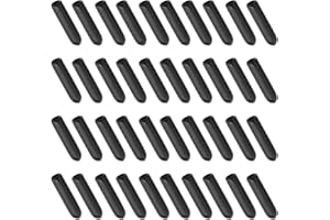 eMagTech Spülmaschinen-AbdeckKappen Schutzzinken für die meisten Geschirrkörbe PVC-Schwarz Rostbeständiges100 Stück