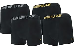 Caterpillar bokserki męskie, wysokiej jakości bawełna, 4 sztuki
