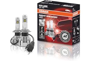 ‎OSRAM OSRAM NIGHT BREAKER H7-LED; bis zu 220 % mehr Helligkeit, erstes legales LED H7 Abblendlicht mit Straßenzulassung in Deutschland & Österreich
