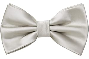 MASADA nœud papillon - Accessoire pour homme Look soie, réglable en continu, fait main et fermeture à crochet - 12 x 6 cm