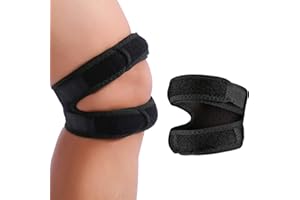 DOACT Patella Knee Strap Knee Pain Relief Tendon and Knee Support Adjustable Sports Patella Knee Support Protector Brace Strap Band Bandage