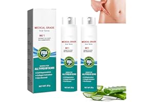 MAFHVV Advanced Scar care Spray for All Types of Scars,Scar care Removal Spray 2Stück Narbenentfernungsspray,Medical Scar Removal Spray Aknenarben Und Dunkle Fleckenentferner
