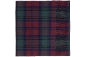 Oxfords Cashmere 100% Lambswool Tartan Plaid Scarf