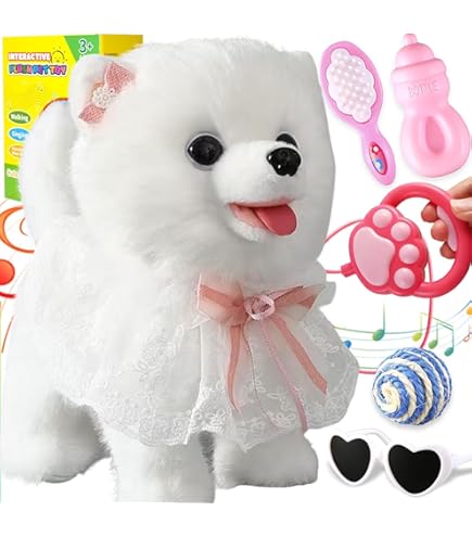 Chicco Lucky The Little Puppy, Interactive Talking Plush Dog