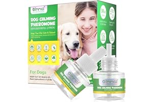 UOCASI Ricarica del Diffusore del Feromone Calmante | Ricariche di Rimedio per Animali Domestici 60Giorni,Aiutare A Ridurre L'Ansia Lo Stress nei Gatto Domestici,Sollievo All'Ansia Rimani più Calmo (Cani)