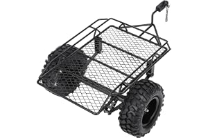 Picysa Metal RC Trailer för D90 SCX10 1/10 Snygg Skopa med Spänne