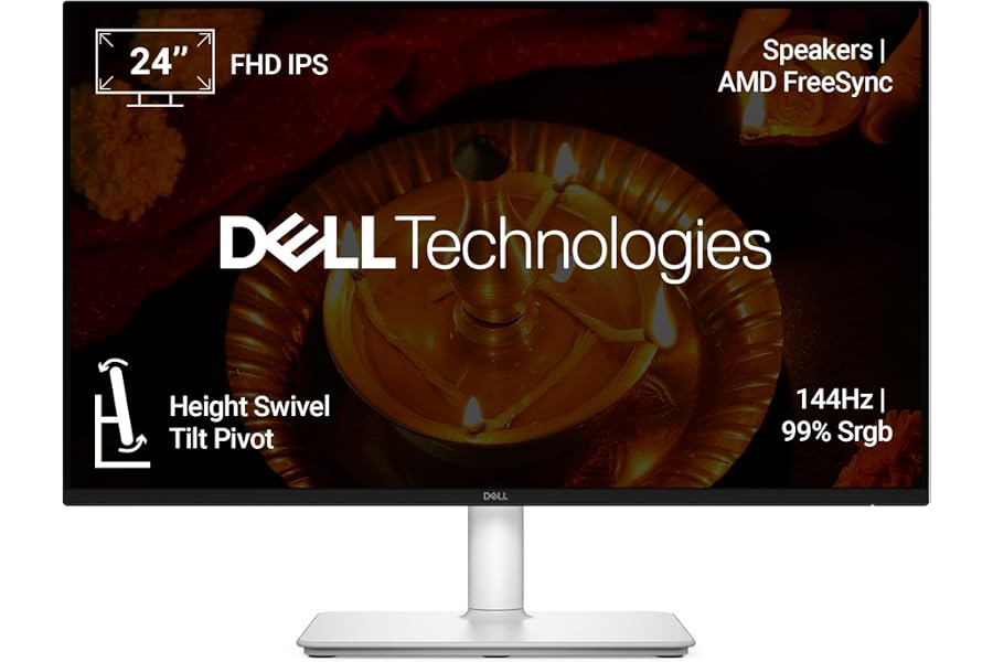 Amazon listing image: Dell S2425HSM 24"/60.45cm FHD Monitor