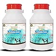 VETMIDO Calmido Gold - Chelated Liquid Calcium Supplement for Cattle, Cow, Buffalo, Goat, Pig, Poultry and Farm Animals (5Ltr x 2) Combo - Pack of 2