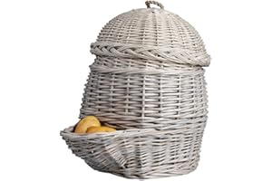 Esschert Design Cesta de Patata, Gris