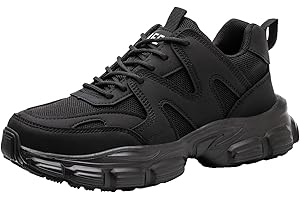 SUMECH Safety Trainers Womens Steel Toe Cap Work Shoes Lightweight Non-Slip Puncture Proof Industrial Protective Shoes