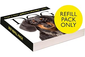 Dog Page-A-Day® Gallery Calendar Refill Pack 2027: An Elegant Canine Celebration