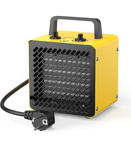 Luchtverhitter Energiebesparend 1200 W Stille verwarming Keramische ventilatorkachel Energiezuinig 2 standen Oververhittingsbeveiliging en kantelbeveiliging kopen vanaf een prijs van 97