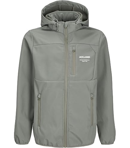 Veste Softshell Killtec Kow 367 Garçon Avec Capuche - Déperlant, Coupe-Vent, Confortable Pour Mi-Saison