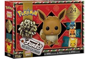 FUNKO POP! Kalendarz świąteczny Pokemon, 24 okienka Pop, figurki winylowe
