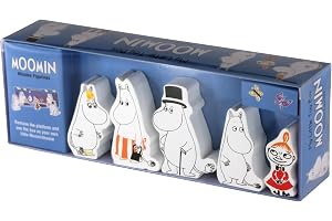 Barbo Toys Barbo Toys6730 Moomin Barba 5 träfigurer min lilla leksakslåda, flerfärgad, liten