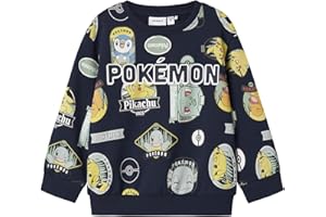 NAME IT Nmmjazy Pokemon Nreg Sweat Unb Sky Garçon