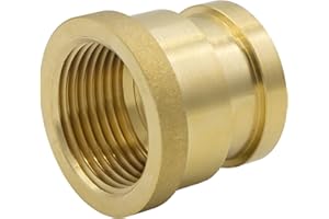 VARIOSAN Manicotto riduttore 15600, 1" x 3/4" IG/IG, ottone