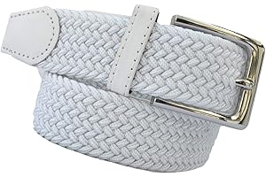 LisaModa Unisex Stretch Flechtgürtel in vielen Farben