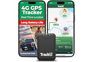 Tracki Pro GPS Tracker for Vehicles up to 12 Months Waterproof Magnetic Asset Real time Tracker 4G LTE Long Battery Life 2-12 Month, Unlimited Distance, Subscription Required, Speed Monitor, Geofence