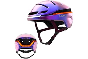 LIVALL Casque de Vélo Intelligent, Casque de Vélo Bluetooth avec Lumiere LED, Alarme SOS, Signal de Virage et Télécommande, Homme et Femme Adultes