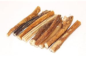Pet Guru PREMIUM Bulls PIZZLES Pizzle Bully Sticks Dog Treat Chew (20)