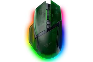 ‎RAZER Razer Basilisk V3 Pro 35K Phantom Green Edition - Anpassbare kabellose ergonomische RGB-Gaming-Maus - optischer 35K DPI Sensor (4-Wege-Scrollrad, 13 anpassbare Tasten) Phantom Green