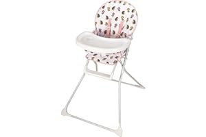 BABYWAY Baby High Chair with Hedgehog Print Padded Seat by Jane Foster