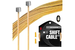 Chooee PRO Cavo Cambio per Cavo deragliatore Shimano/SRAM Universale 2100mm/2500mm/3000mm/3500mm Cavo Interno del Cambio della Bicicletta Ultra Lisci