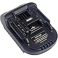 DM18M Battery Adapter Compatible with Dewalt Milwaukee Battery Convert to MAKIT Battery