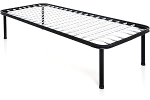 DOLCI SOGNI Rete Letto Singolo Struttura 80x190, Rete a Molle Elastiche Altezza 35 cm, Maglia Metallica Antiaffossamento, Massimo Comfort e Supporto, 100% Made in Italy