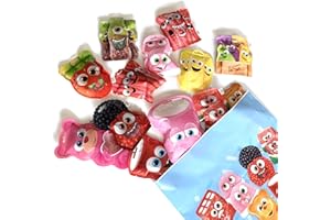 GOMMY´S FACTORY Gommy's Factory Golosina Happy Box, Bolsa surtido de gominolas/chuches - 10ud de 80g. (Total 800g)