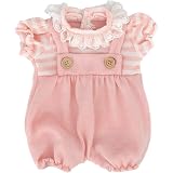 Vêtements Poupée 50-55 Cm - Tenue Rose, Coton Doux, Bande Auto-agrippante, Cadeau Pour Filles