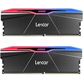Lexar ARES Gen2 RGB DDR5 RAM 48GB Kit (2x24GB) 7600MHz, 288-Pin UDIMM Masa&uuml;st&uuml; Bellek, Intel XMP 3.0 i&ccedil;in PC Oyun Belleği, SK