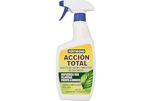 FERTIBONO ACCIÓN TOTAL – Aceite de Neem para plantas – 750 ml – Solución Multiuso - Uso en Jardín y Huerto