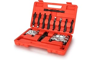 DROMEDARY 12tlg Lagerabzieher Trennmesser Lager Abzieher Polradabzieher Kugellager KFZ Satz