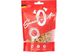 SnackOMio En-cas Premium Pour Chiens, Dés De Viande De Dindon Juteuse, Sans Céréales, Lot De 1 (1 x 125 g)
