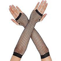 12 paar vingerloze visnet handschoenen voor vrouwen mesh handschoenen