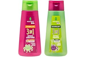 Escenti Childrens Head Lice Defence Shampoo and Conditioner