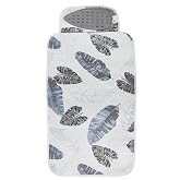 Folding Ironing Board, Folding Ironing Table, Large Ironing Board Includes Silicone Iron Mat, for Ironing Garments on Flat Su