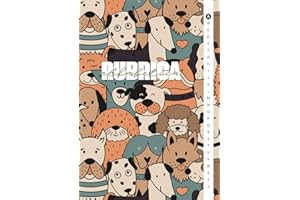 Rubrica Alfabetica: Pratico Organizzatore A5 | 4 Pagine per Lettera dalla A alla Z | Cani