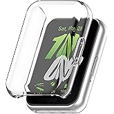 Rongep [Soft-Case] Samsung Galaxy Fit 3 i&ccedil;in 360&deg; Kasa Koruyucu Yumuşak TPU Kılıf Dokunma ve Netliği Etkilemeyen Galaxy Fit3 