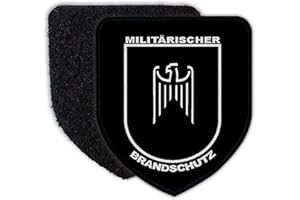 Copytec Patch Militärischer Brandschutz Bundeswehr Feuerwehr Wehrleute Bund #34094